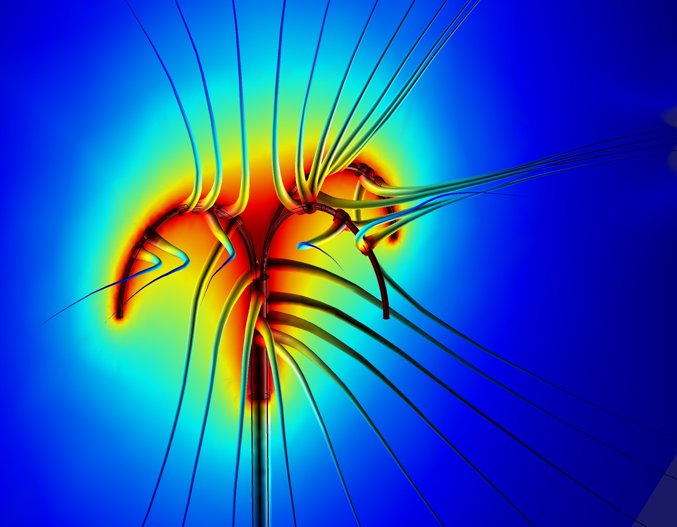 Tumor Ablation Tumor Ablation, modeled in COMSOL Multiphysics