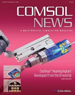 Cover of COMSOL News 2012
