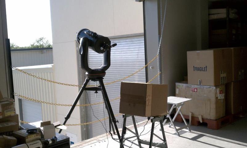 Solar Telescope for Venus Transit of the Sun, John Francis and John Greener Solar Telescope for Venus Transit of the Sun, John Francis and John Greener