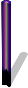 Annular Ultraviolet Reactor, Optically Transparent Water