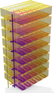 Flüssiggekühltes Batterie-Energiespeichersystem