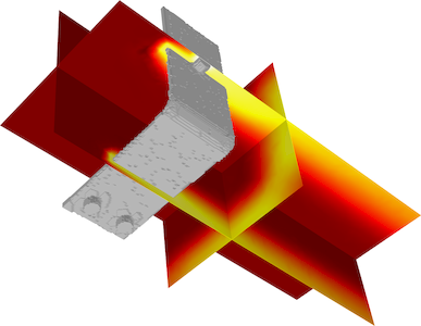 Leitfaden zum Importieren und Exportieren von Netzen in COMSOL Multiphysics