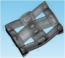 Prediction of Air Permeability Using a Finite Element Method