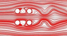 Fluid Flow Analysis For Cross-Flow Around Four Cylinders Arranged In A ...