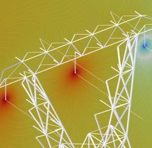 Electric Field Analysis of a 400 kV Overhead Insulator–Tower System