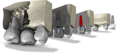 Combining CAD with Meshes in COMSOL Multiphysics