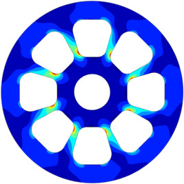 Stresses in a Pulley