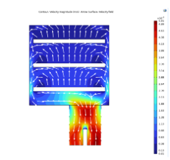 CFD simulation of sublimation flux into a freeze-dryer