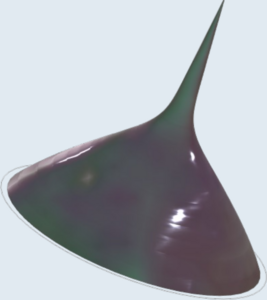 静电纺丝针头泰勒锥模拟