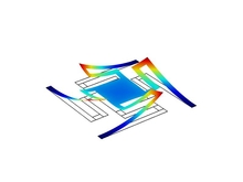 Mechanical Model of RF MEMS Capacitor Structures