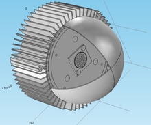 Thermal Simulations of a LED Light Using COMSOL Multiphysics