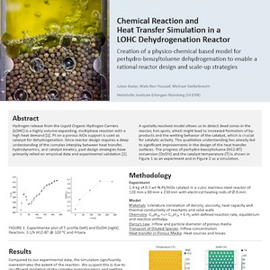 Chemical Reaction and Heat Transfer Simulation in a LOHC Dehydrogenation ...