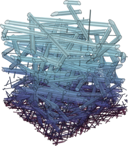 用于高温空气过滤的热稳定梯度结构多级纳米纤维膜