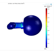 Design and Strain Analysis of Artificial Femoral Head and Stem