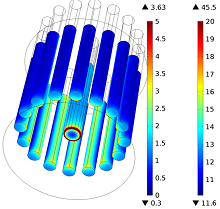 Electrical Modeling of Molten Salt Electro-Refining Processes