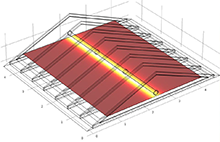 Numerical Investigation of Heat Transfer in an Attic Duct Model