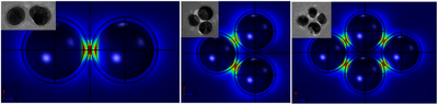 Evaluating Nanogaps in Ag and Au Nanoparticle Clusters for SERS ...