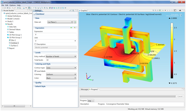 Image Gallery : COMSOL Multiphysics Version 4.1