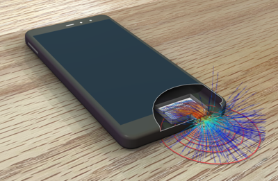 Microacoustic Simulation of a Smartphone Speaker 