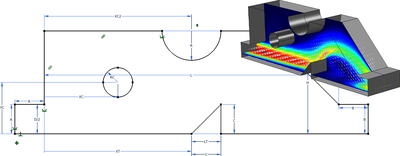 Parametric Sketching with Dimensions 