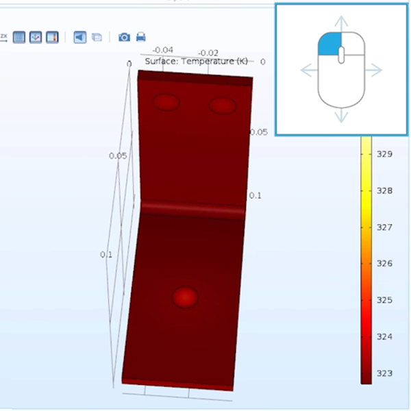 Using the Graphics Window in COMSOL®