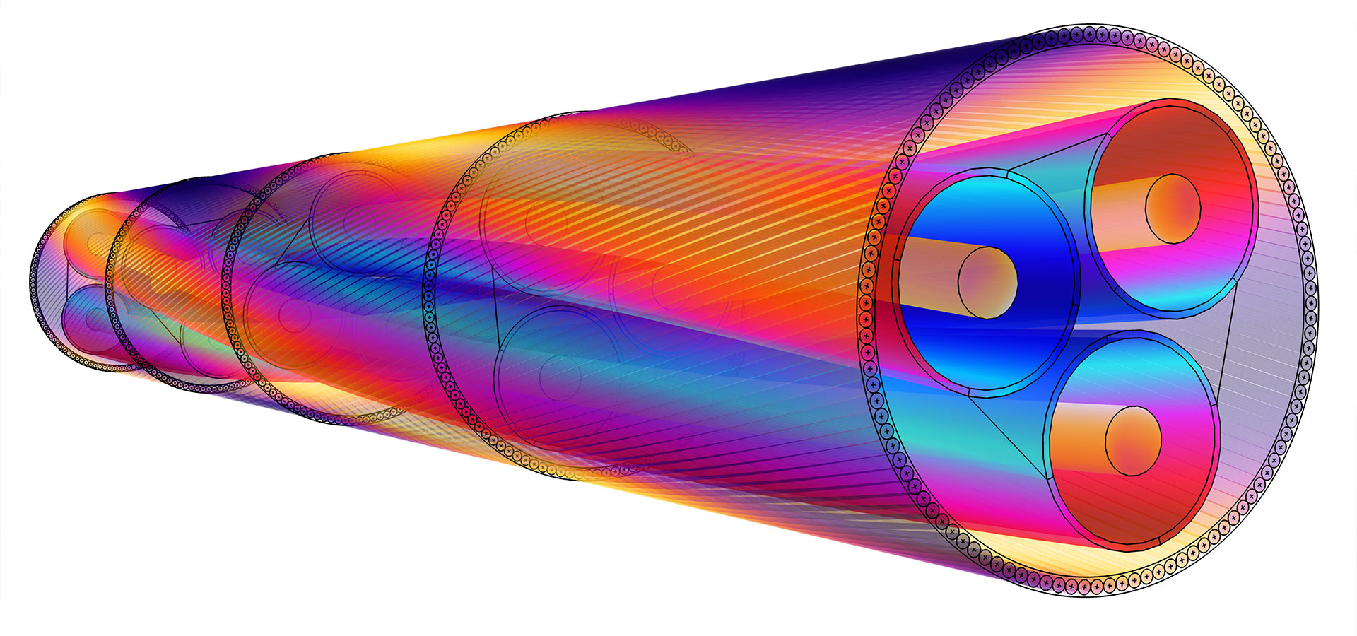 3D Modeling of Armor Losses in High-Voltage Cables at NKT