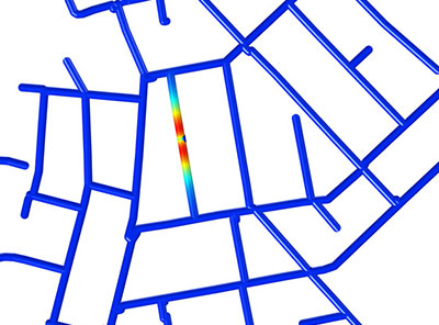 Multiphysics Analysis Advances Water Main Leak Detection
